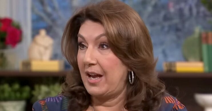 Jane McDonald speaking on This Morning