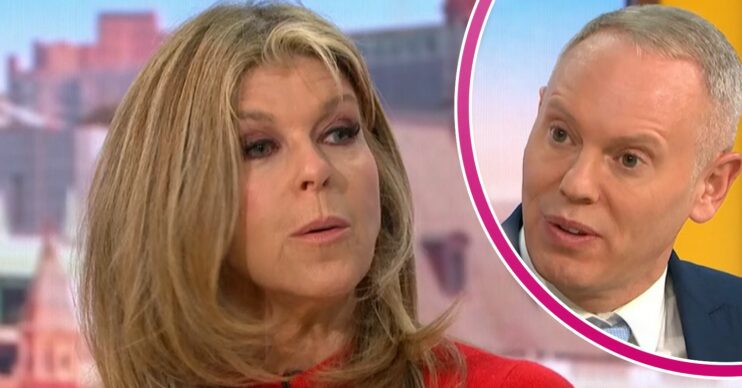 Kate Garraway and Rob Rinder on GMB today