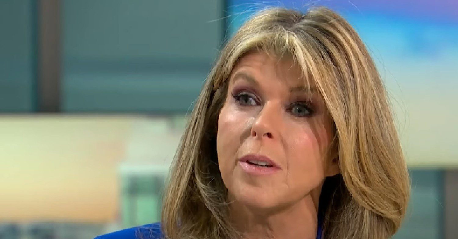 Kate Garraway speaking on GMB today