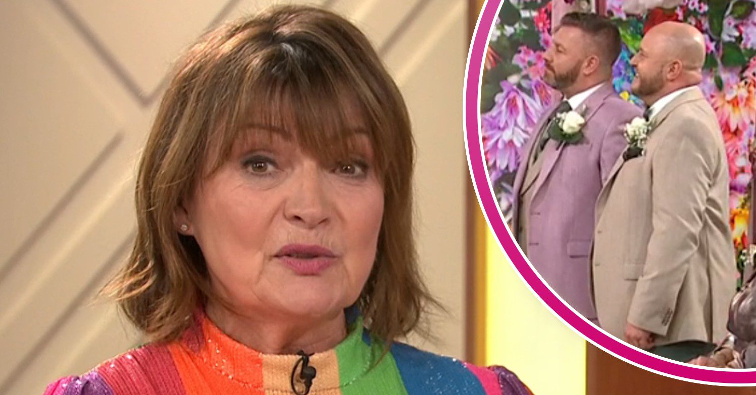 Lorraine Kelly and couple getting married today