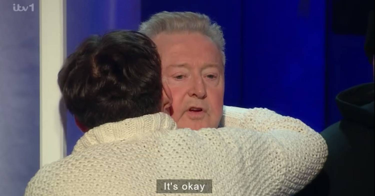 Louis kissed