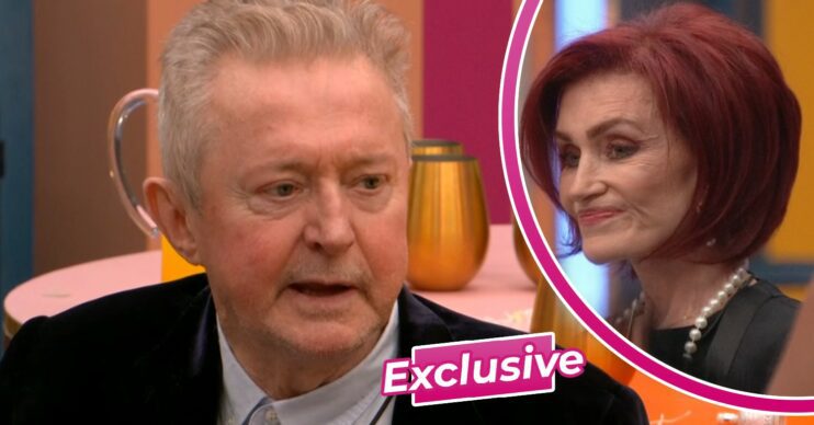 Louis Walsh and Sharon Osbourne on Celebrity Big Brother