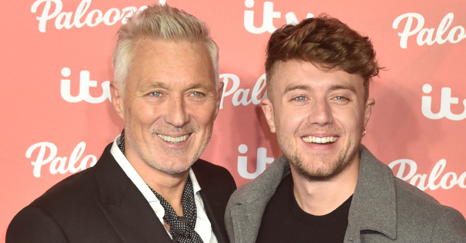 Martin Kemp and son Roman Kemp at ITV Palooza