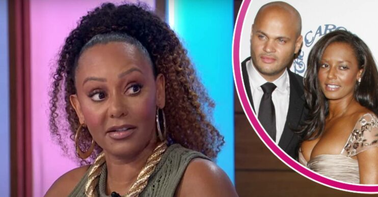 Mel B appears Loose Women today, also pictured with ex husband Stephen Belafonte