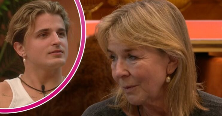 Nikita Kuzmin and Fern Britton on Celebrity Big Brother