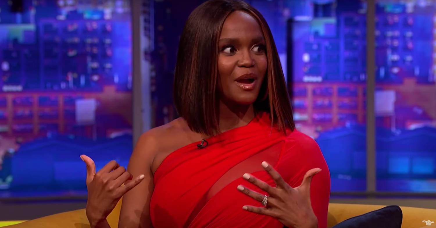 Oti Mabuse looks incredulous
