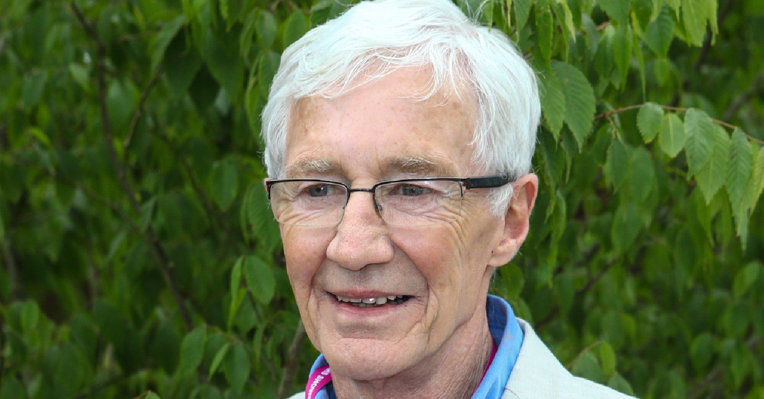 Paul O'Grady smiling