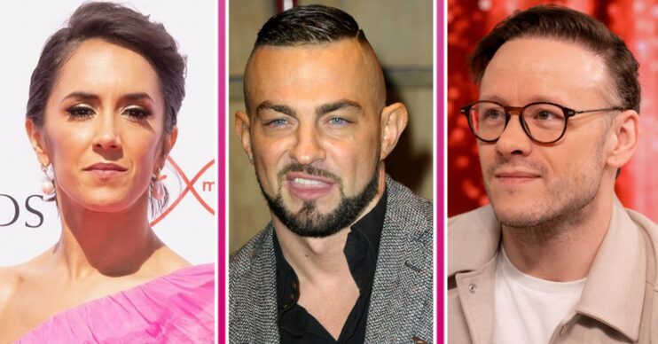 Janette Manrara, Robin Windsor and Kevin Clifton