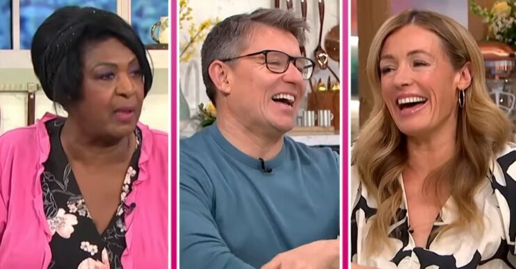Rustie Lee, Ben Shephard and Cat Deeley on This Morning