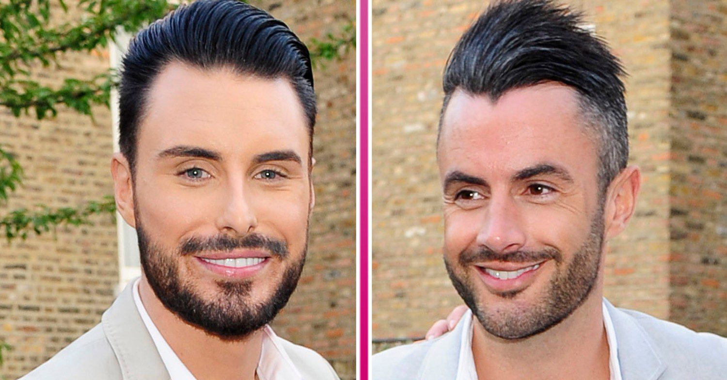 Rylan Clark and husband Dan Neal smiling