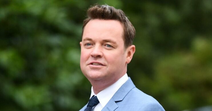 Saturday Night Takeaway star Stephen Mulhern looks into the distance