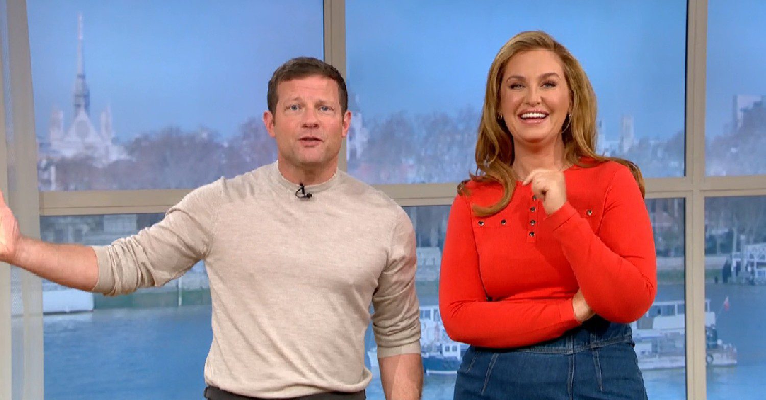 Dermot O'Leary and Josie Gibson on This Morning today