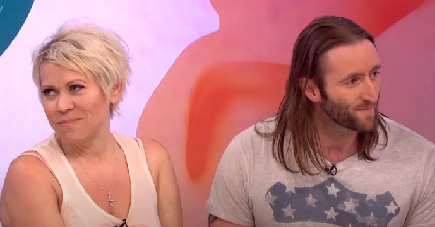 Tina Malone and husband Paul Chase on Loose Women
