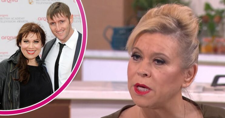 Tina Malone on This Morning and with husband Paul Chase