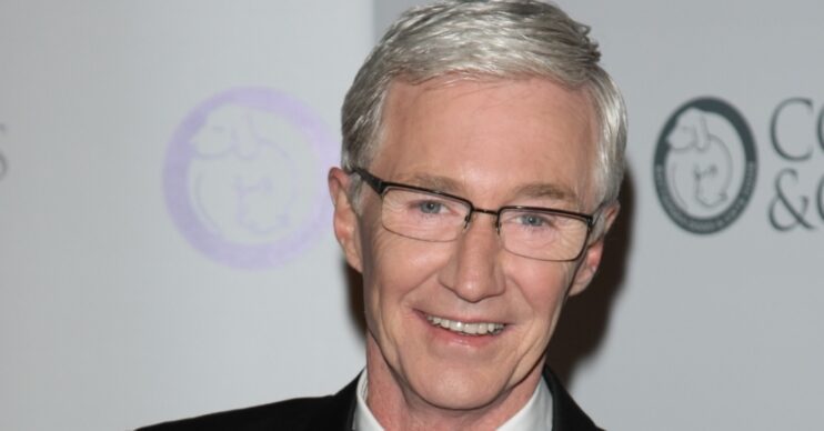 Paul O'Grady smiling to camera