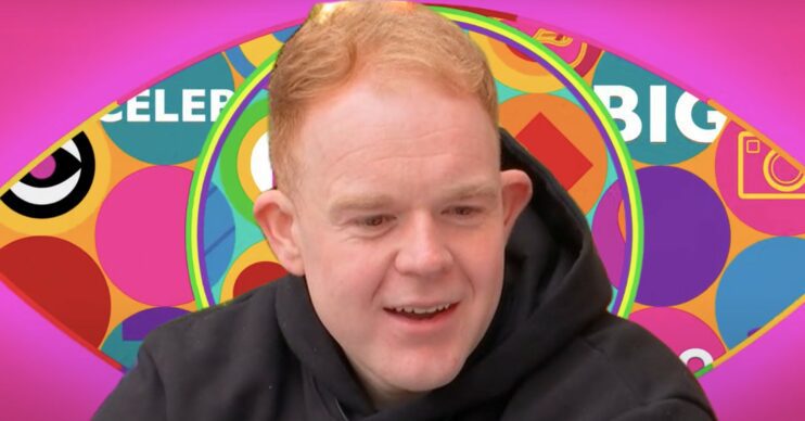 Colson Smith and Celebrity Big Brother logo