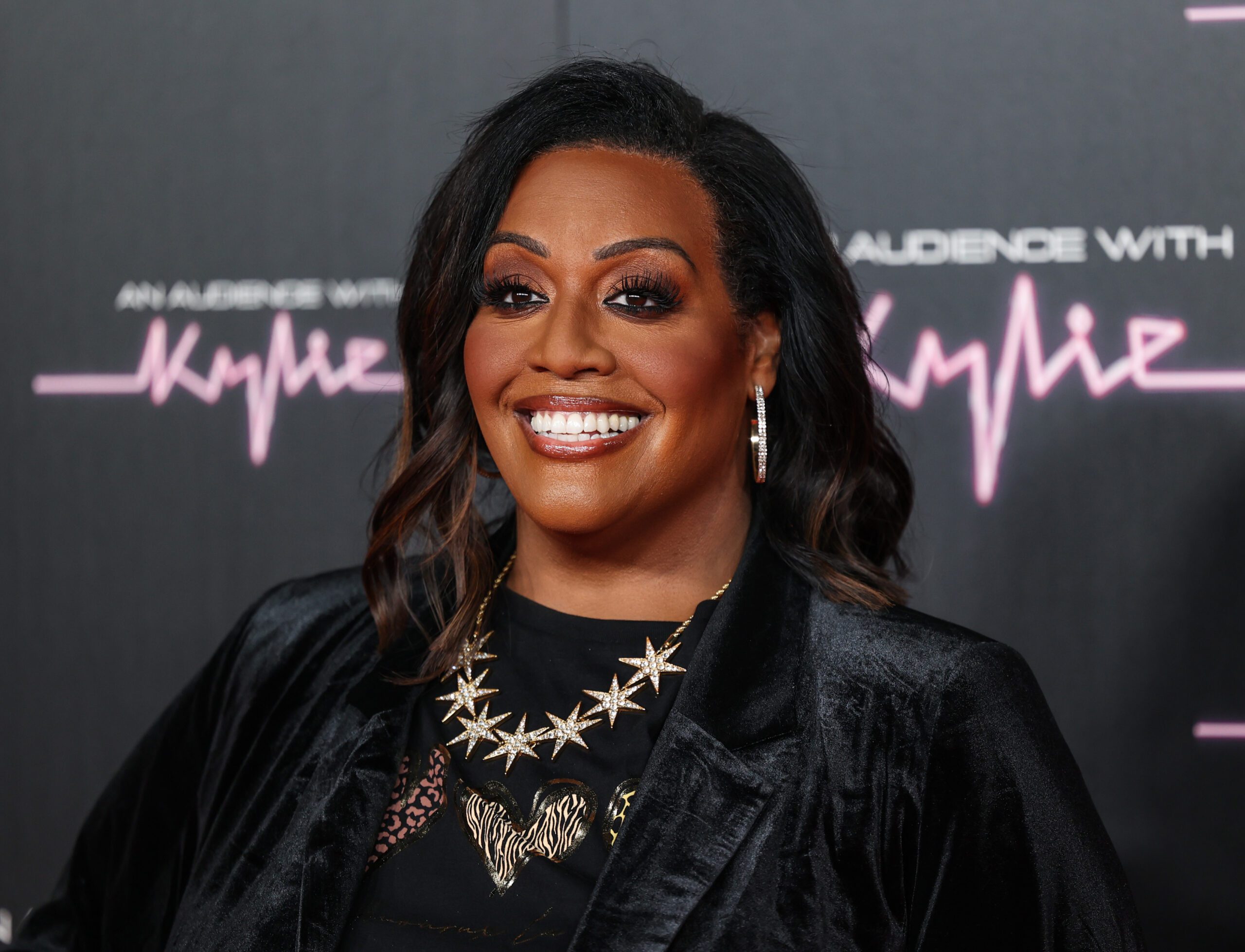 Alison Hammond attends 'An Audience With Kylie' at the Royal Albert Hall