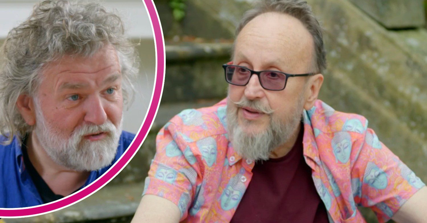 Si King looking surprised / Dave Myers speaking