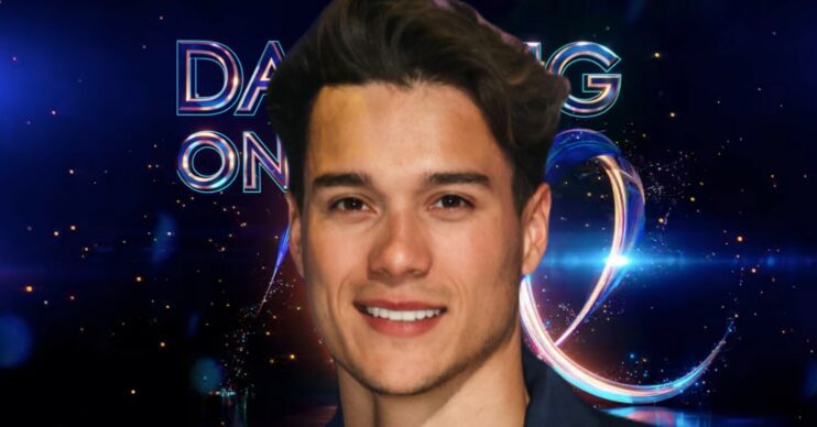 Miles with Dancing on Ice 2024 logo