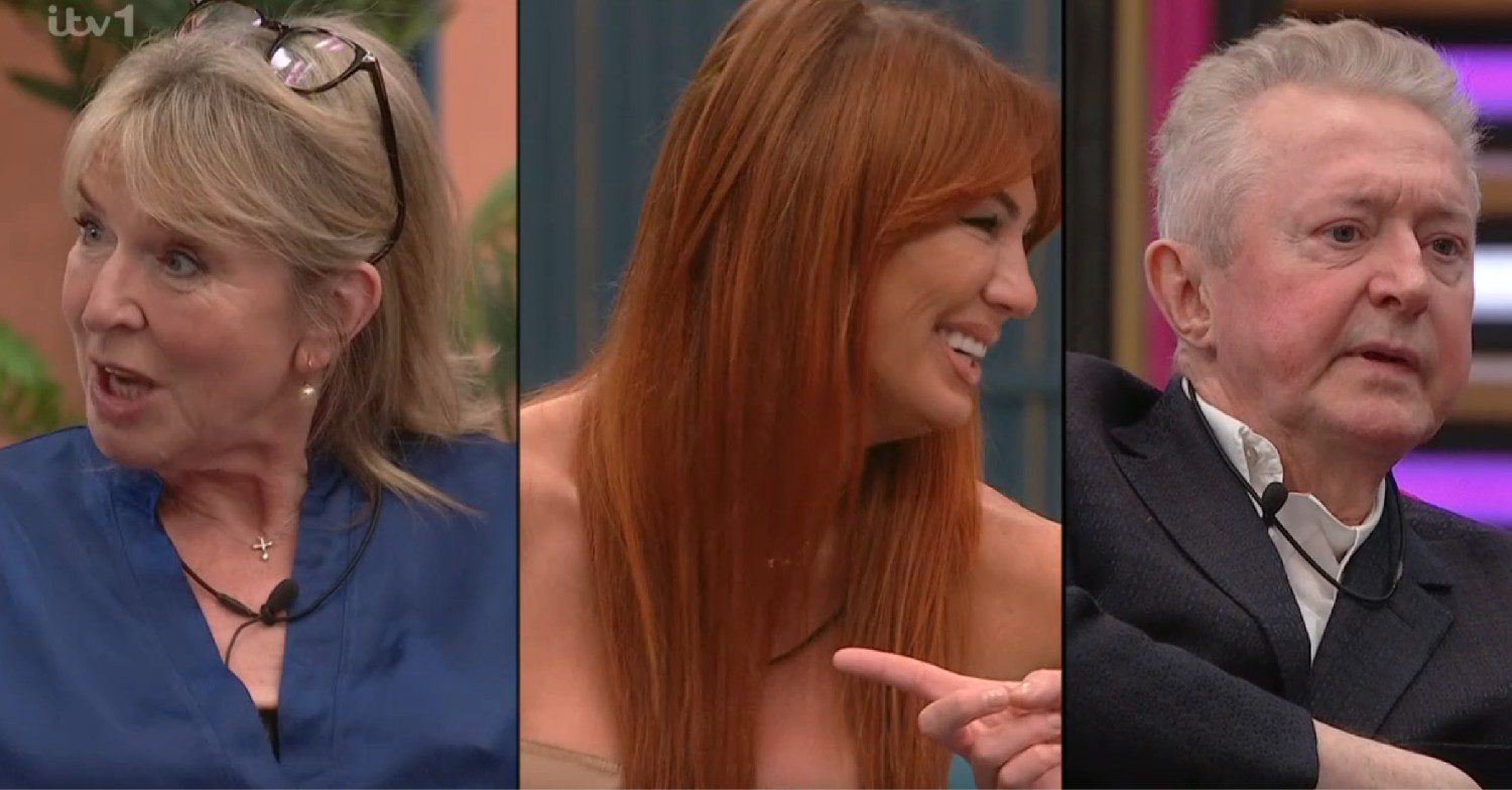 Fern Britton, Lauren Simon, and Louis Walsh on Celebrity Big Brother 