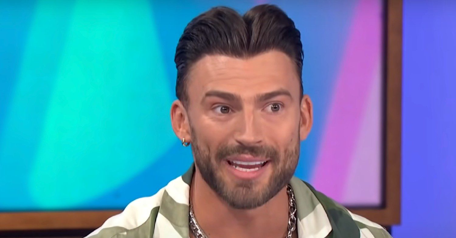 Jake Quickenden speaking on Loose Women
