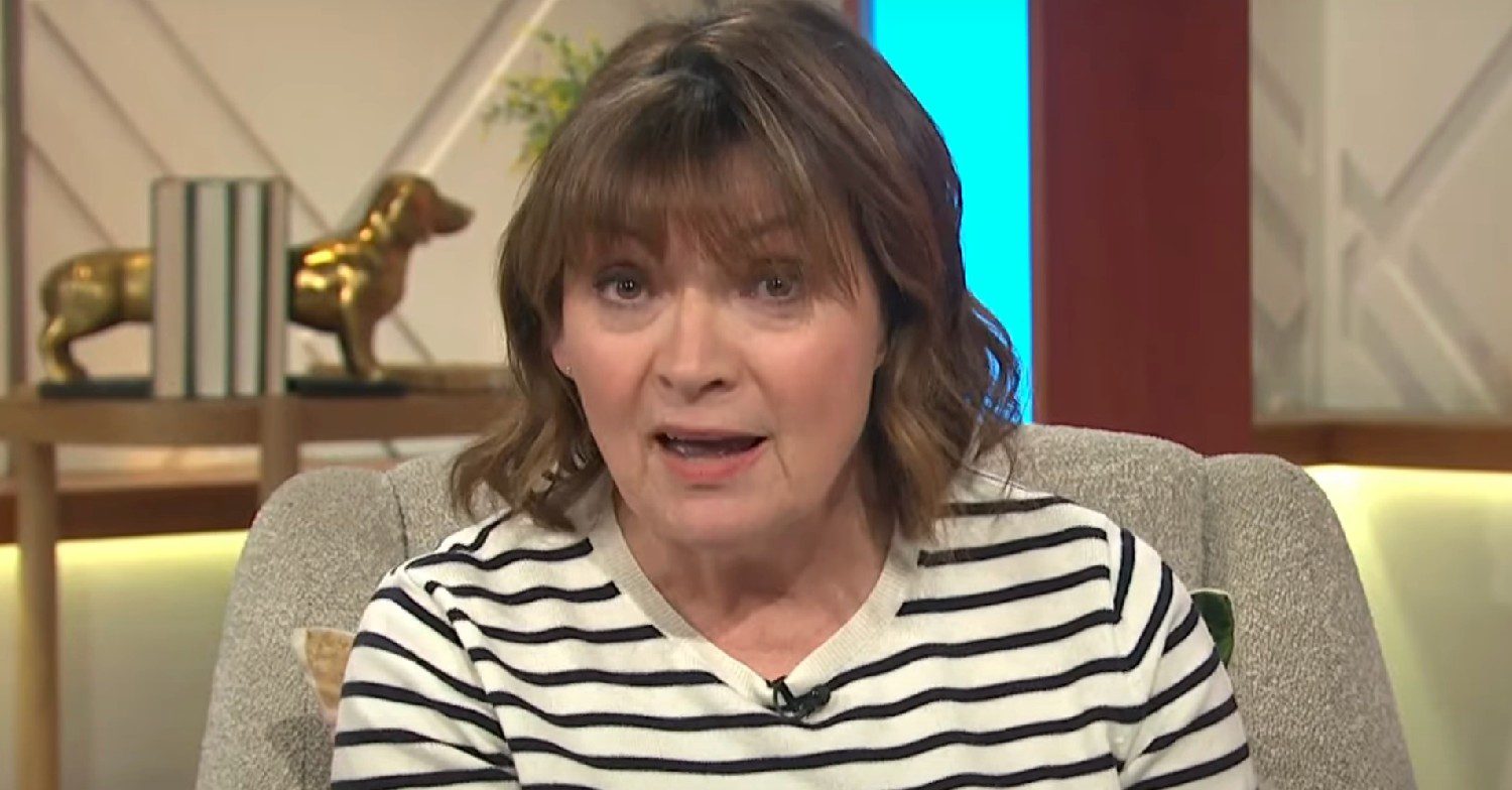 Lorraine Kelly speaking on Lorraine
