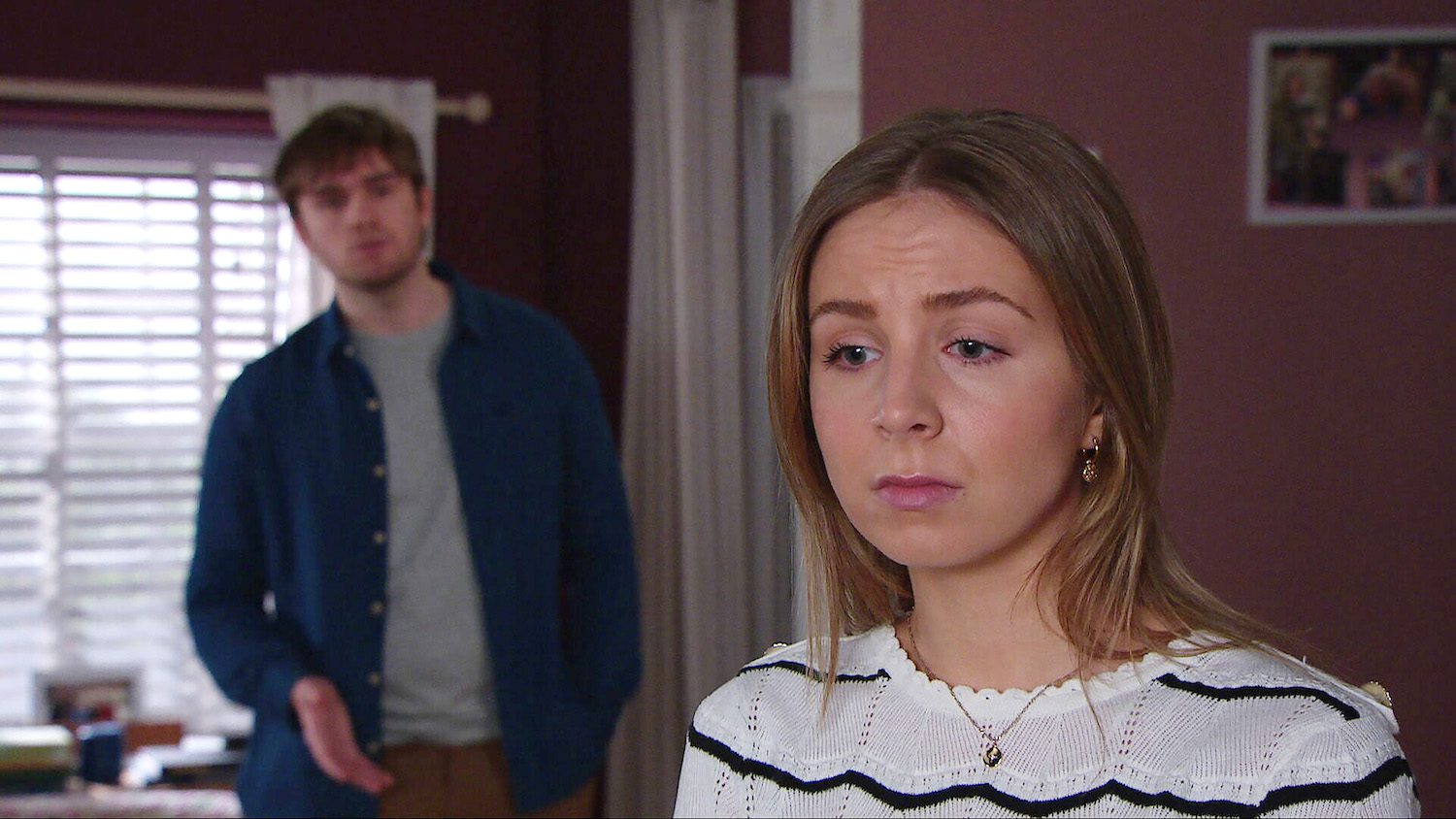 Belle Dingle looks really worried