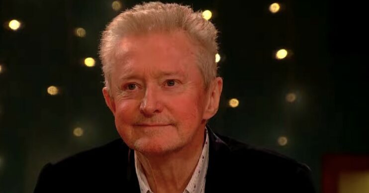 Louis Walsh smiling on Celebrity Big Brother