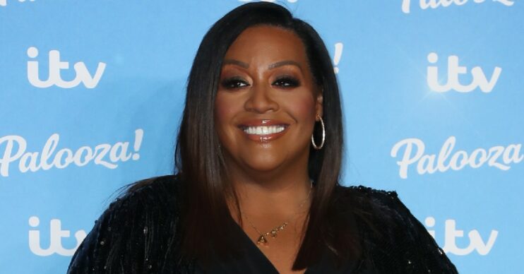 Alison Hammond smiling at the ITV Palooza
