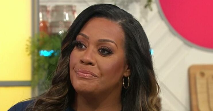Alison Hammond appears unimpressed