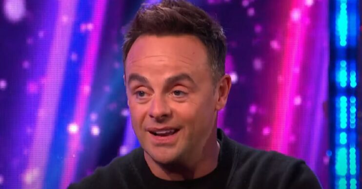 Ant McPartlin talking on This Morning