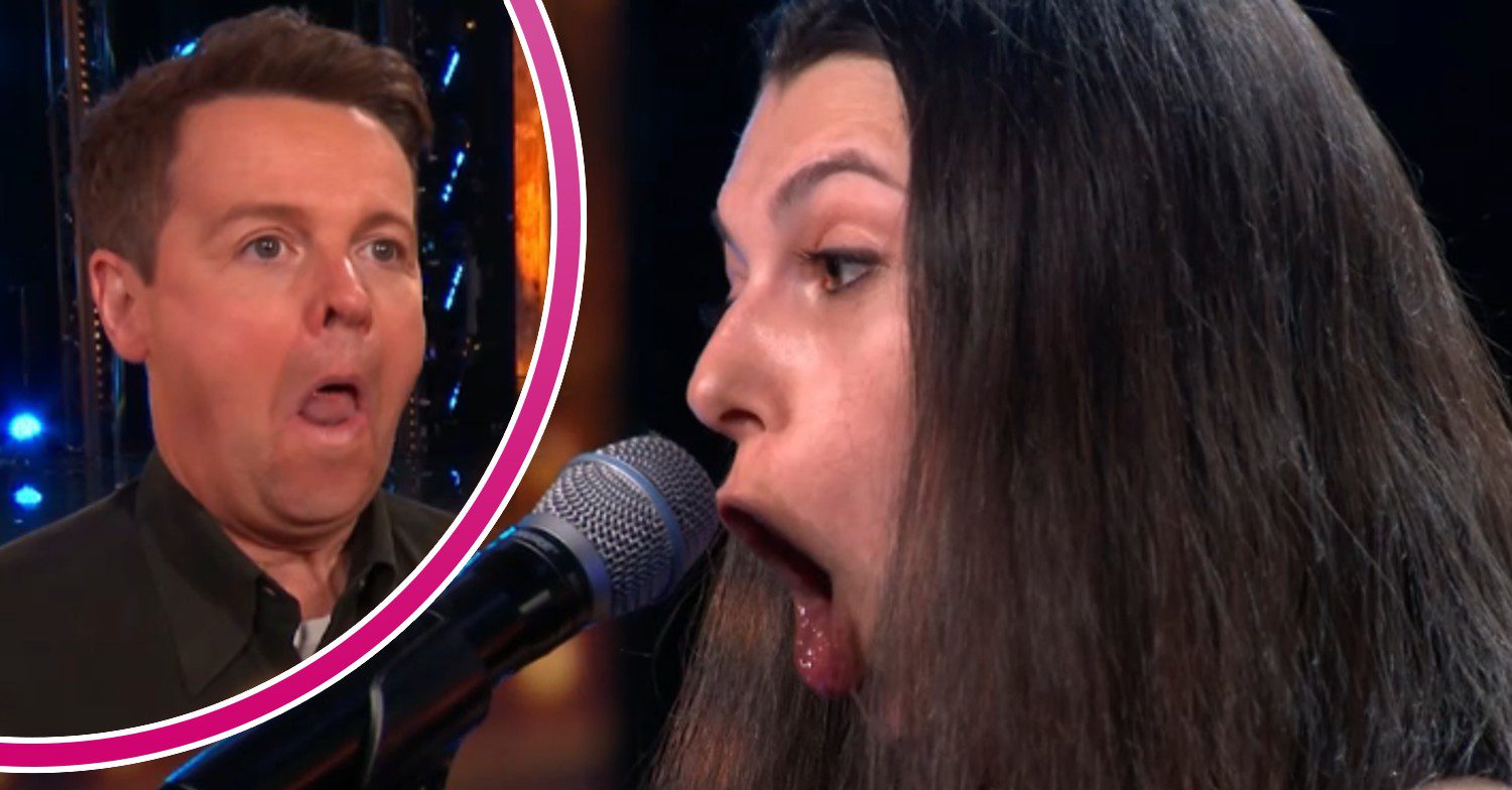 Dec Donnelly looking shocked as BGT 2024 act burps into microphone
