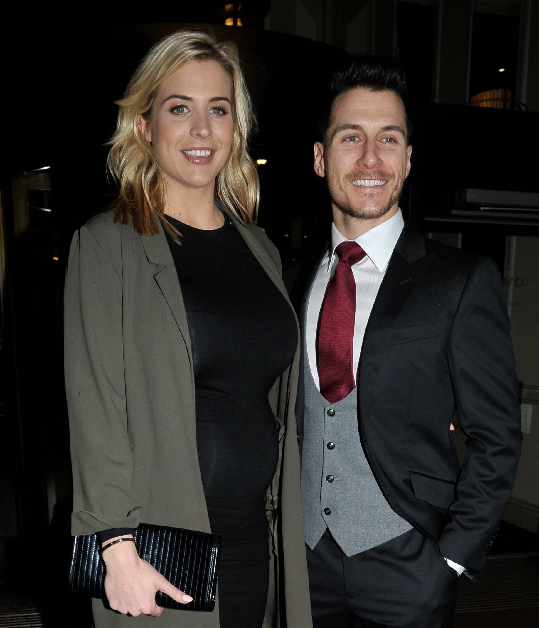 Gemma Atkinson and Gorka Marquez smiling