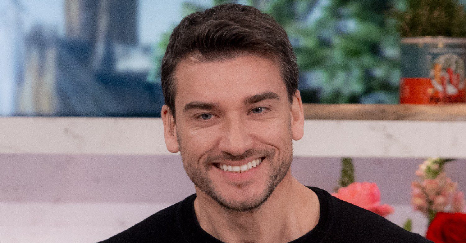 Damiano Carrara smiling on This Morning today