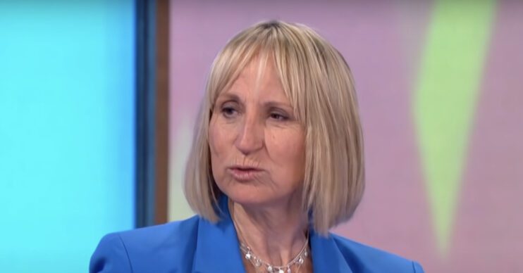 Carol McGiffin talking on Loose Women