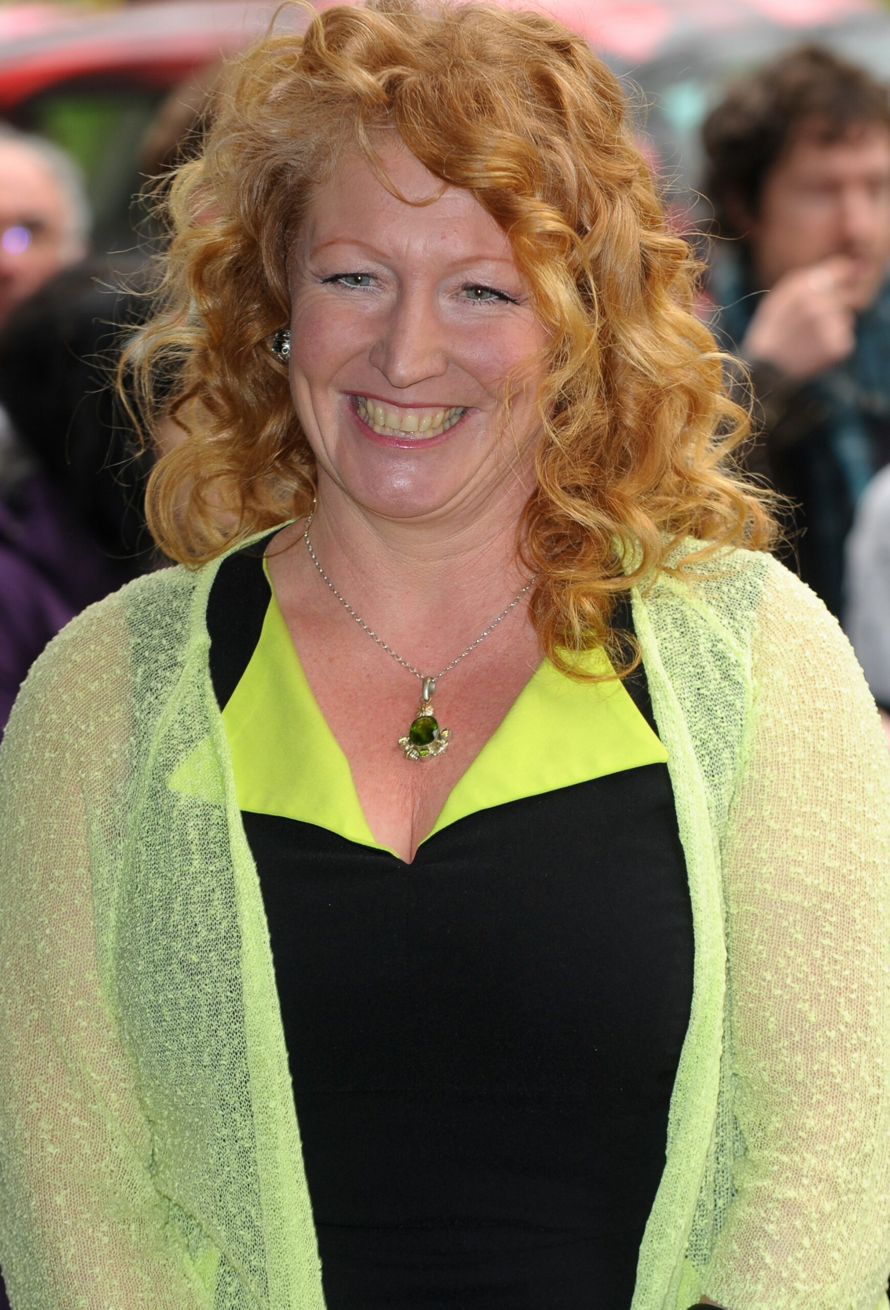Garden Rescue star Charlie Dimmock smiling