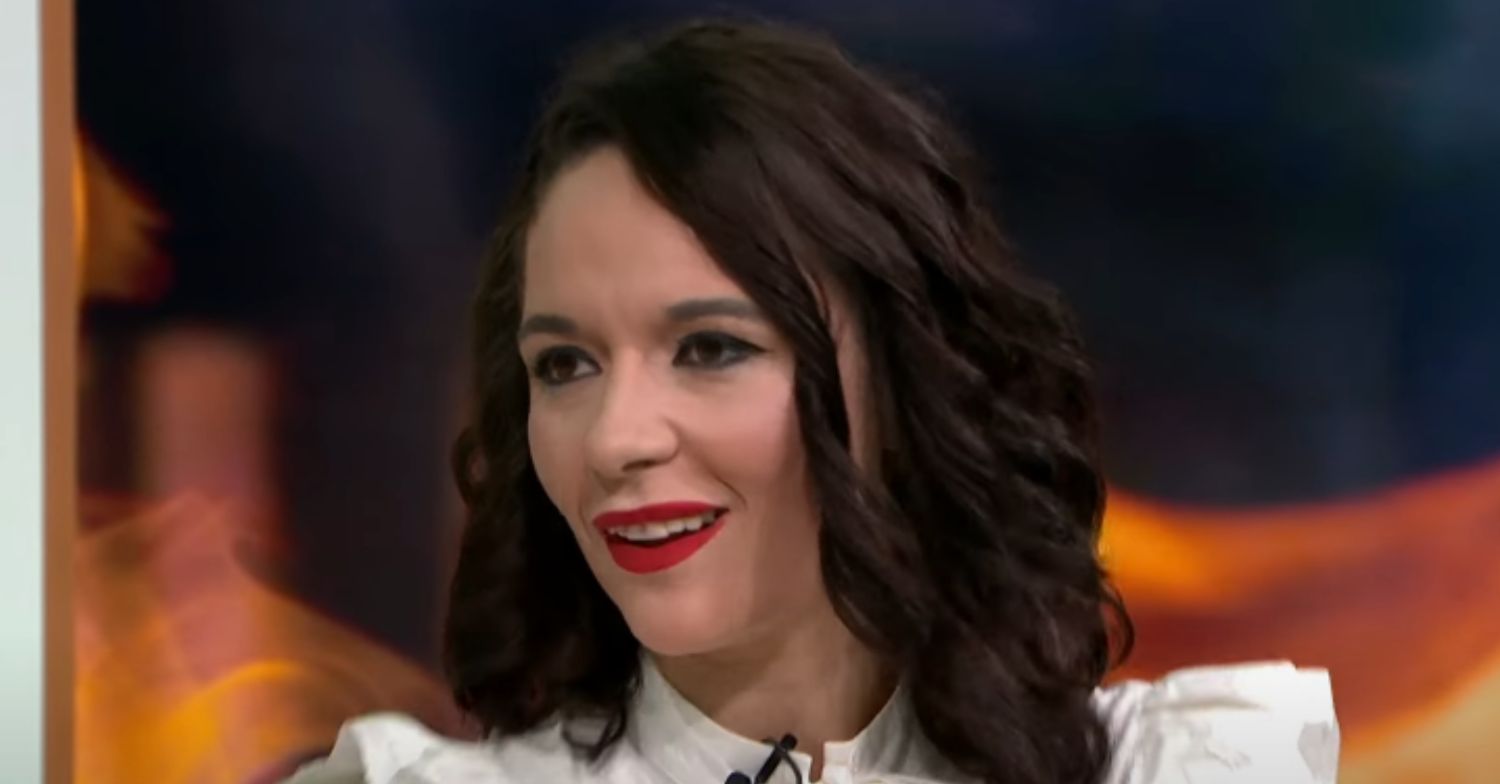 Charlotte Chilton smiling on Good Morning Britain