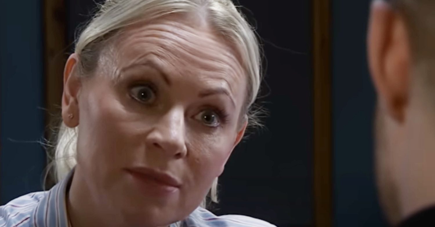 Coronation Street's DS Swain is serious