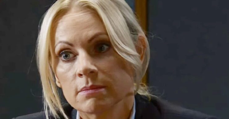 Coronation Street's DS Swain is serious