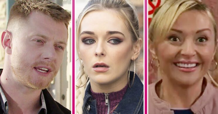 Coronation Street's Daniel, Lauren, Nicky