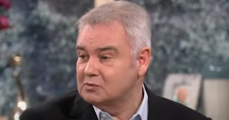 Eamonn Holmes speaking on This Morning