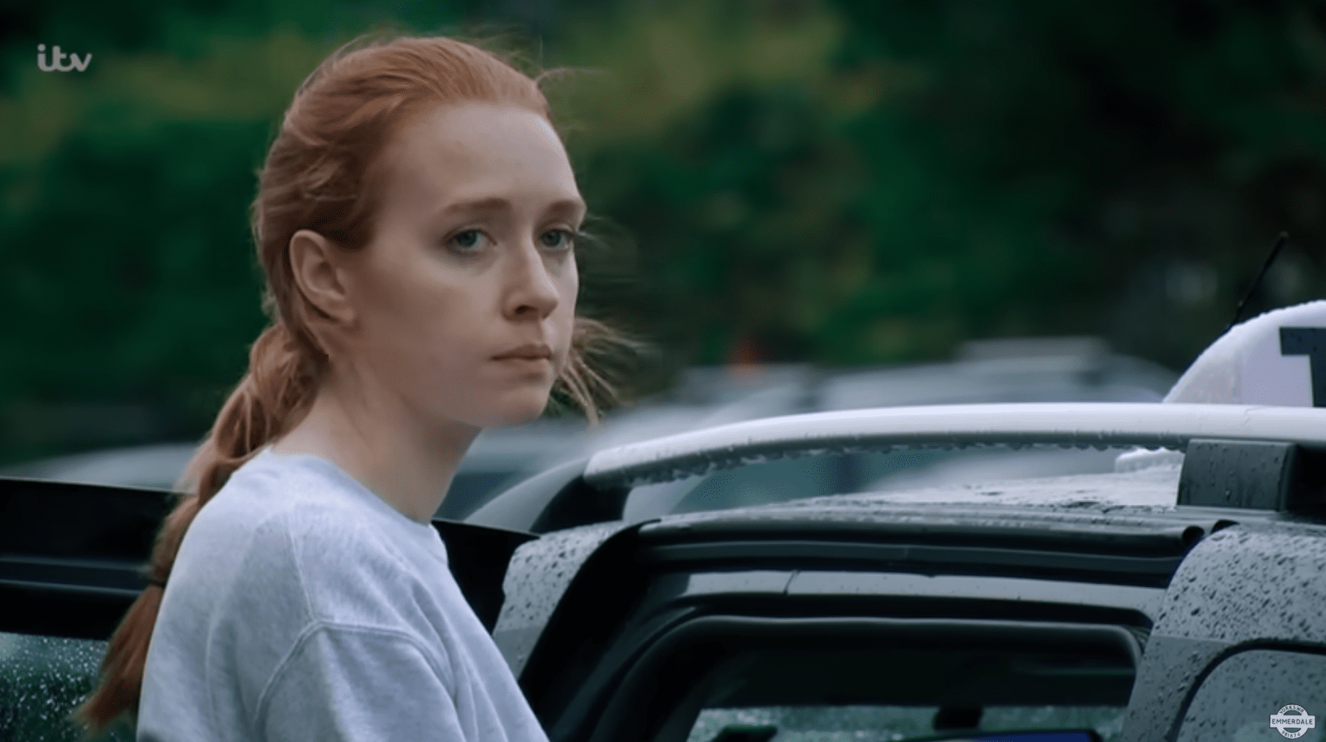 Emmerdale: Chloe gets in a taxi glaring at Mack