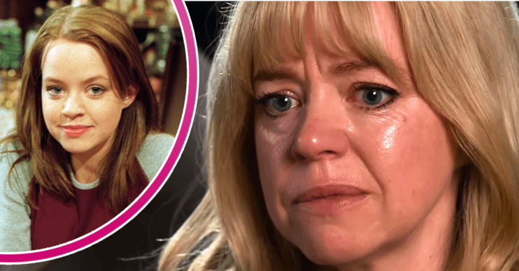 Coronation Street comp image of Toyah Battersby in 2001 and 2024 (Credit: ITV/Shutterstock)