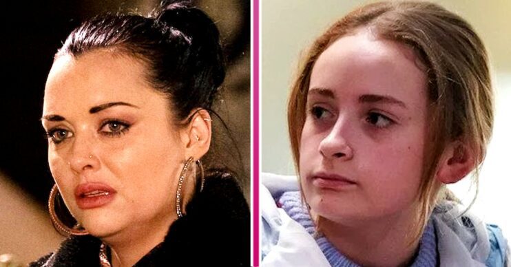 EastEnders' Whitney and Britney comp image (Credit: BBC/Comp ED!)