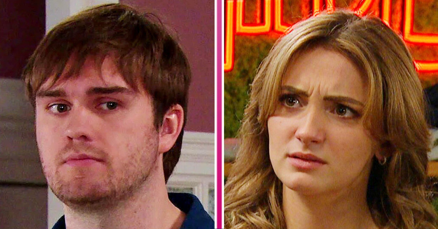 Emmerdale spoilers for Thursday comp image: Tom and Gabby (Credit: ITV/Comp ED!)