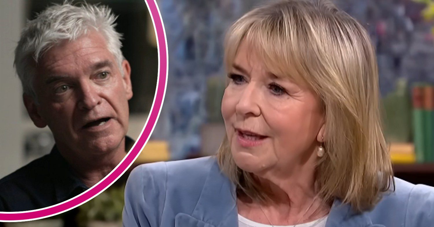 Phillip Schofield speaking in BBC interview and Fern Britton speaking on This Morning