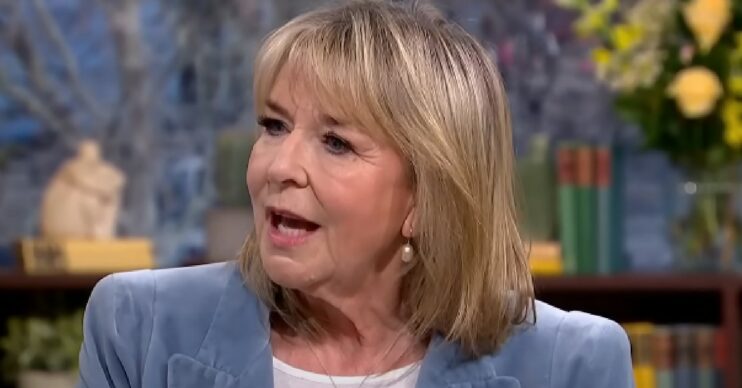 Fern Britton talking on This Morning