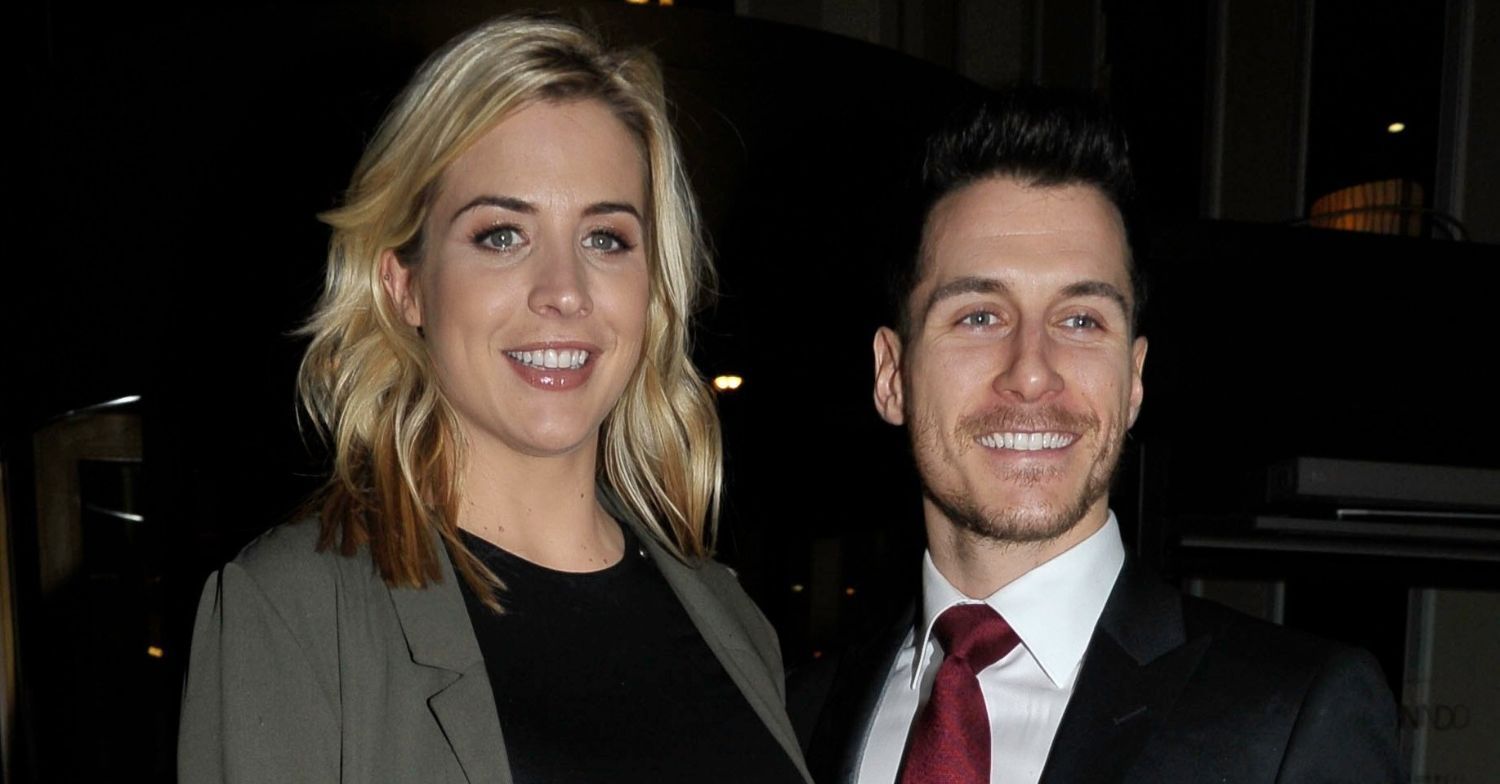Gemma Atkinson and Gorka Marquez smiling