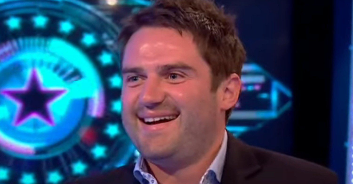 George Gilbey smiling on Big Brother UK