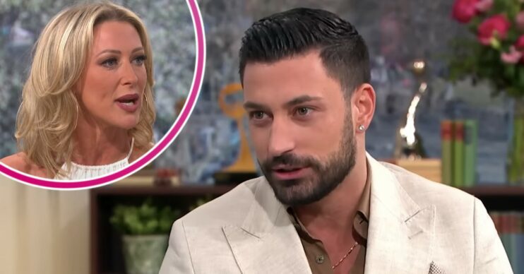 Faye Tozer and Giovanni Pernice on This Morning